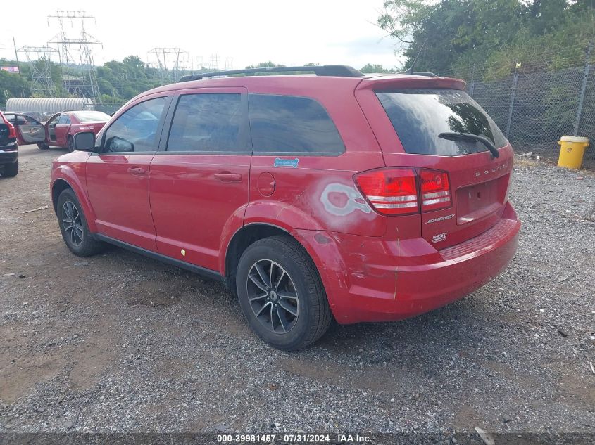 3C4PDCAB2JT276317 2018 Dodge Journey Se