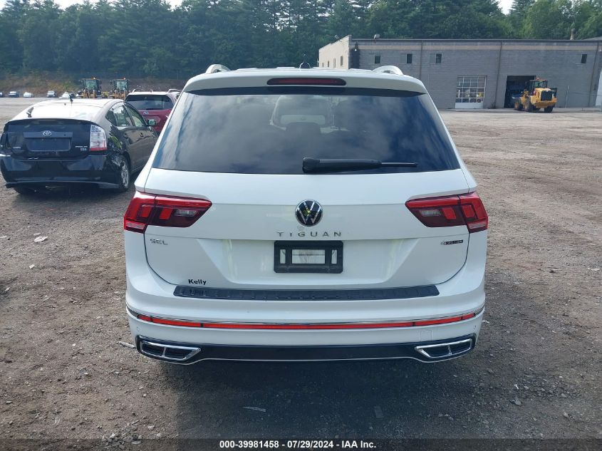 2023 Volkswagen Tiguan 2.0T Sel R-Line VIN: 3VV4B7AX6PM097312 Lot: 39981458