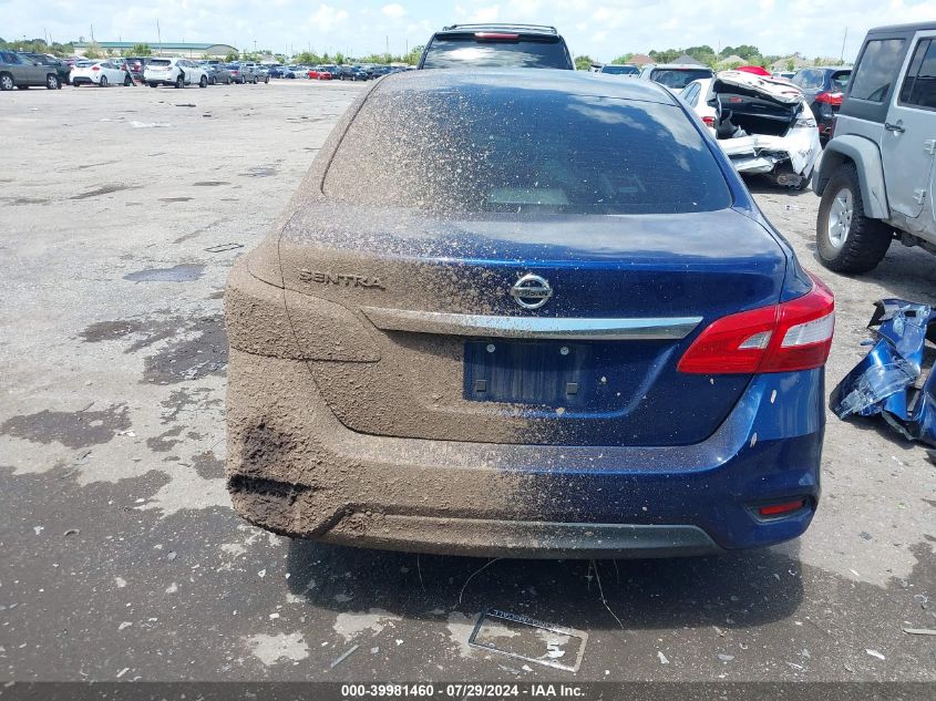 2018 Nissan Sentra S VIN: 3N1AB7AP7JY344745 Lot: 39981460