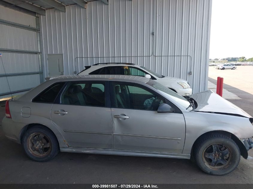 2006 Chevrolet Malibu Maxx Lt VIN: 1G1ZT61886F190117 Lot: 39981507