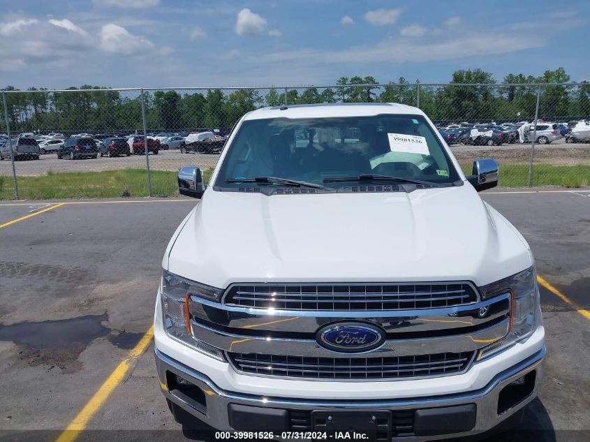 2018 Ford F-150 Lariat VIN: 1FTEW1E51JFB97080 Lot: 39981526