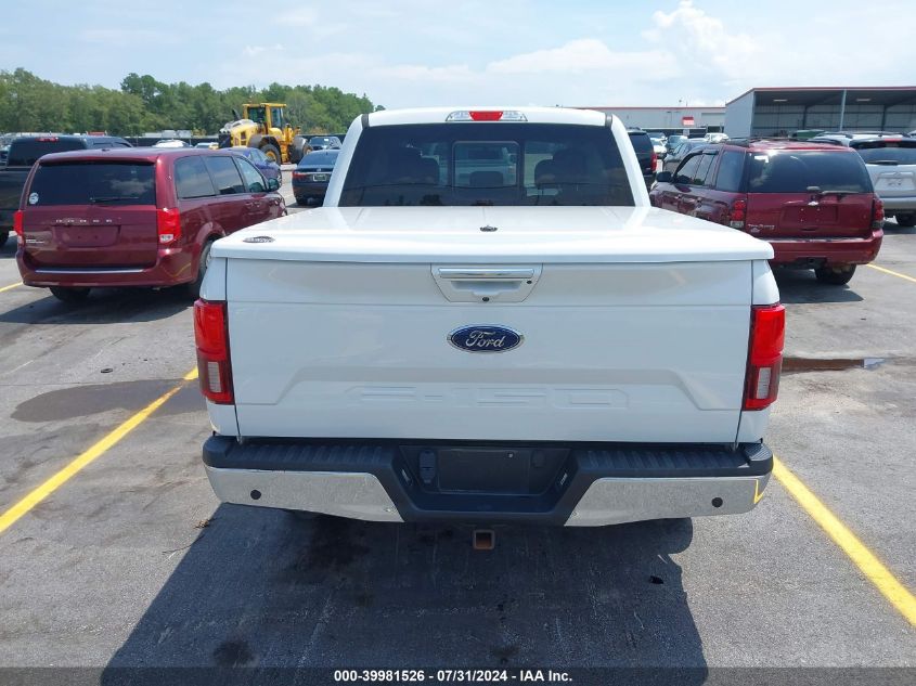 2018 Ford F-150 Lariat VIN: 1FTEW1E51JFB97080 Lot: 39981526