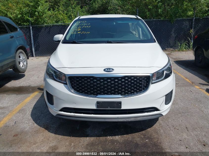 2018 Kia Sedona L VIN: KNDMA5C10J6397210 Lot: 39981532