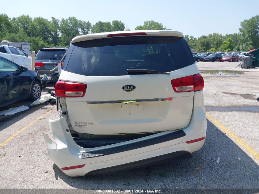 2018 Kia Sedona L VIN: KNDMA5C10J6397210 Lot: 39981532