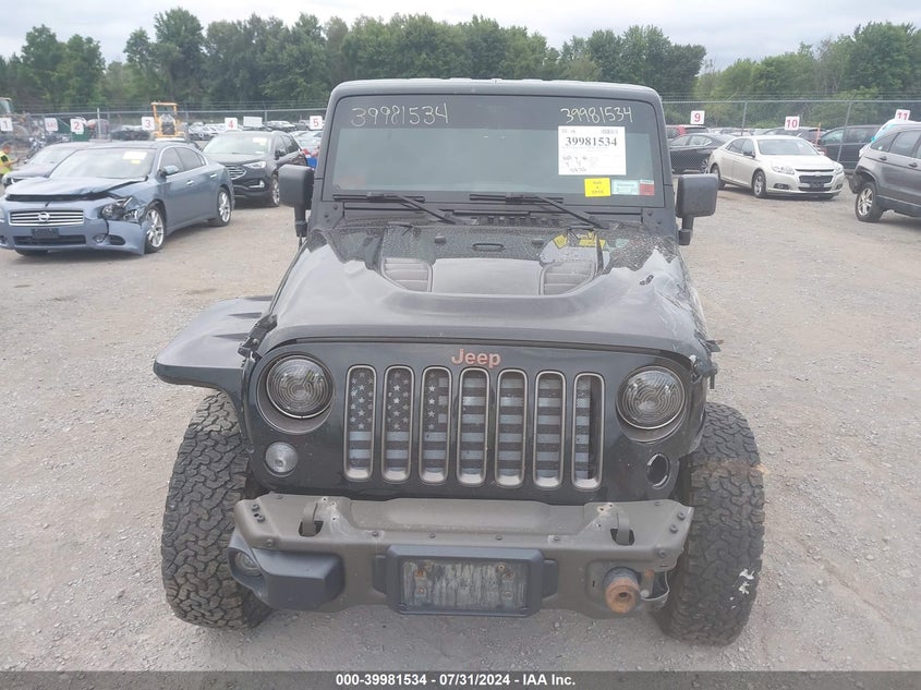 2016 Jeep Wrangler Unlimited 75Th Anniversary VIN: 1C4BJWEG3GL265230 Lot: 39981534