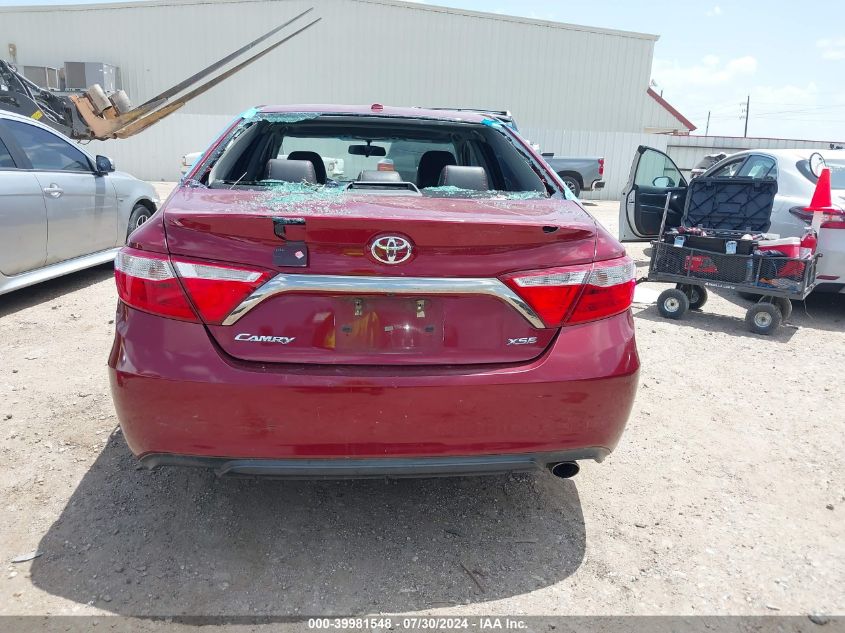 2016 Toyota Camry Xse VIN: 4T1BF1FK4GU592460 Lot: 39981548