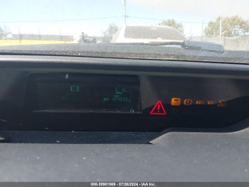 2008 Toyota Prius VIN: JTDKB20U787805403 Lot: 39981569