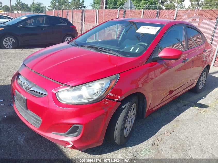 2012 Hyundai Accent Gls VIN: KMHCT4AE7CU065197 Lot: 39981570