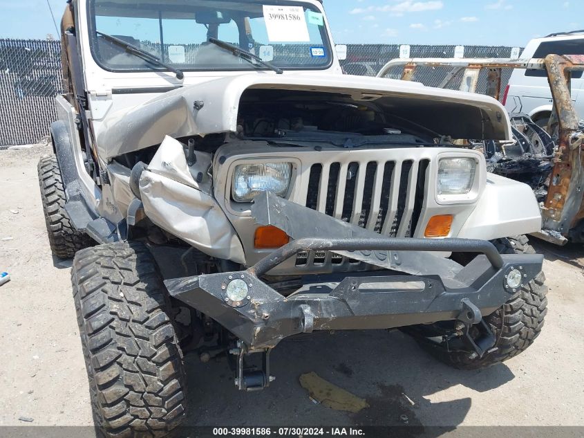 1995 Jeep Wrangler / Yj Se VIN: 1J4FY29S8SP294528 Lot: 39981586