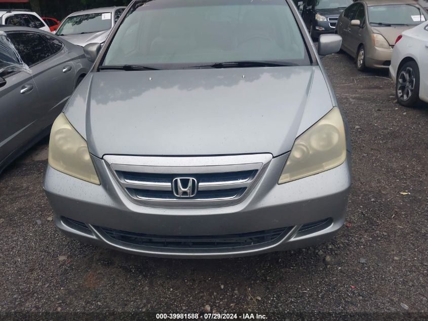 2006 Honda Odyssey Ex-L VIN: 5FNRL38706B034872 Lot: 39981588