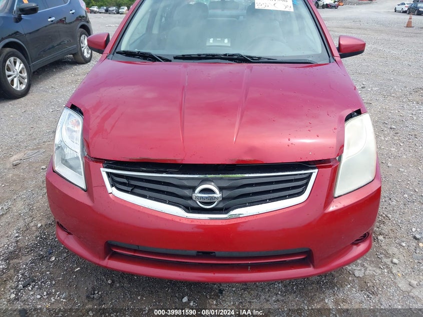 2012 Nissan Sentra 2.0 S VIN: 3N1AB6APXCL700017 Lot: 39981590