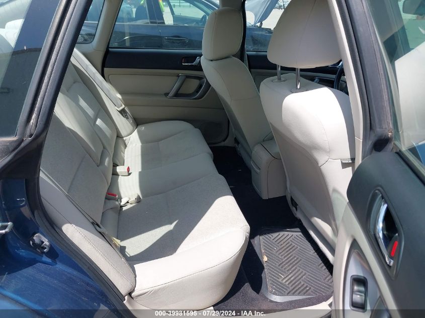 2009 Subaru Legacy 2.5I VIN: 4S3BL616X97232437 Lot: 39981595