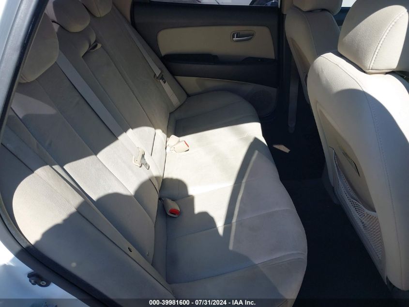 2008 Hyundai Elantra Gls/Se VIN: KMHDU46D28U323862 Lot: 39981600