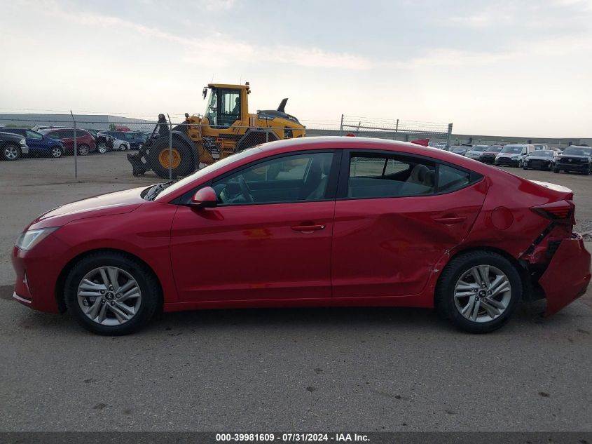 2020 Hyundai Elantra Sel VIN: 5NPD84LF2LH509645 Lot: 39981609