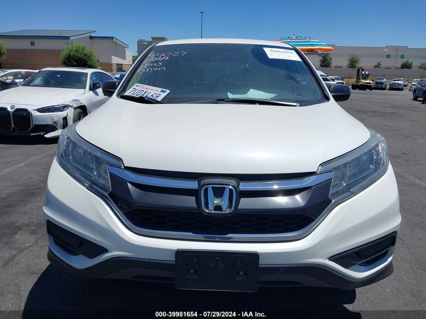 2016 HONDA CR-V LX - 5J6RM3H36GL028092