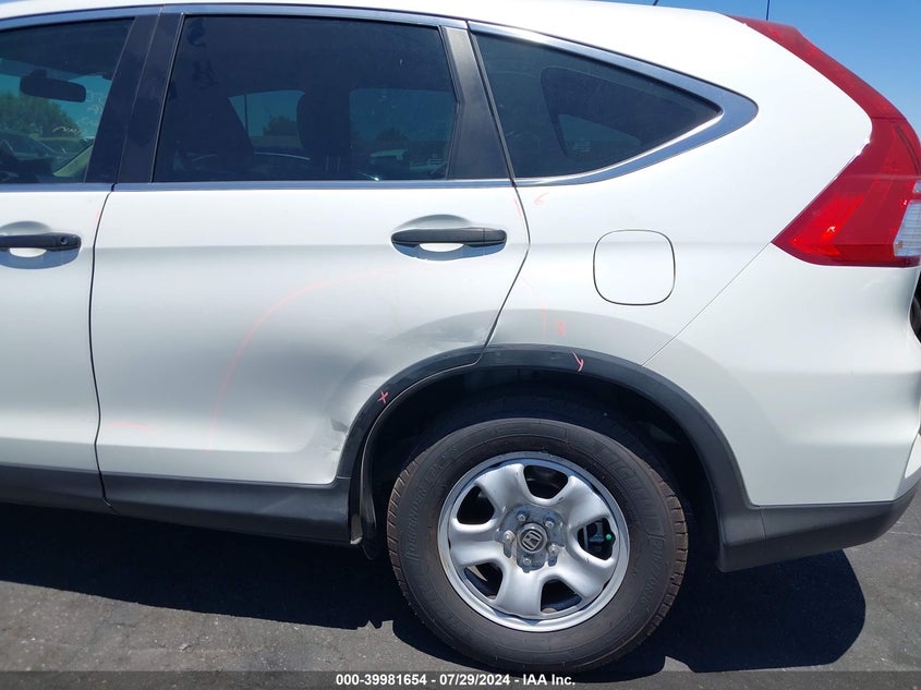 2016 HONDA CR-V LX - 5J6RM3H36GL028092