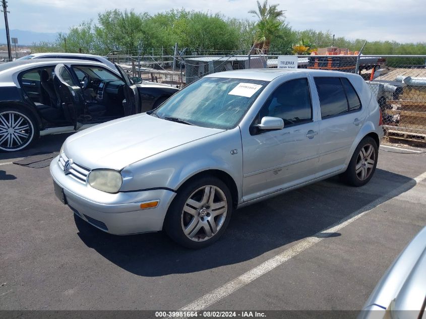 2003 Volkswagen Golf Gls 2.0L VIN: 9BWGK61J534008200 Lot: 39981664