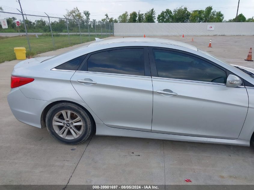 2014 Hyundai Sonata Gls VIN: 5NPEB4AC7EH889888 Lot: 39981697