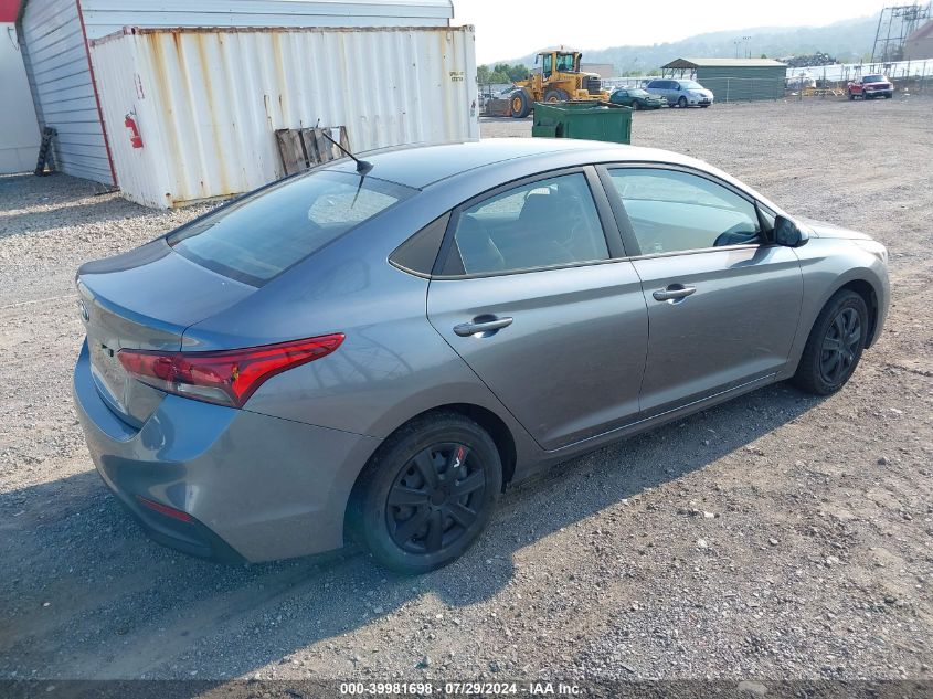 2019 Hyundai Accent Se VIN: 3KPC24A32KE049797 Lot: 39981698