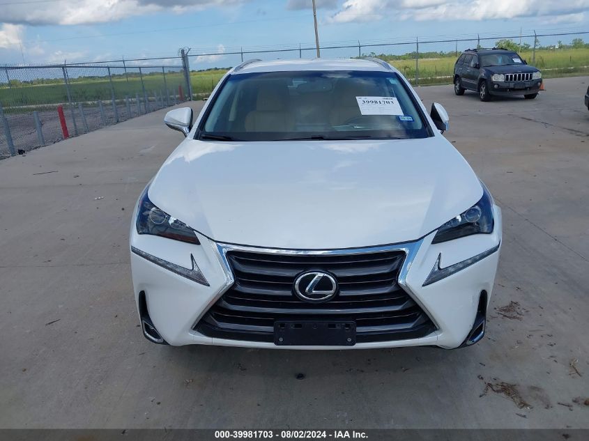 2017 Lexus Nx 200T VIN: JTJYARBZ2H2067633 Lot: 39981703