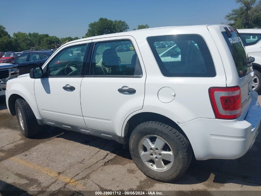 2011 Ford Escape Xls VIN: 1FMCU0C72BKB34912 Lot: 39981712