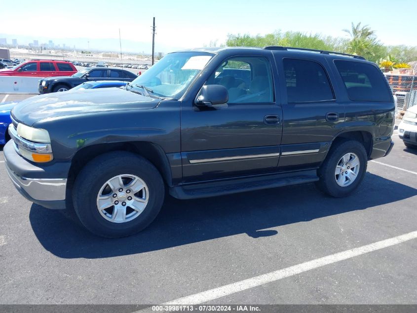 2004 Chevrolet Tahoe Ls VIN: 1GNEC13V94J327255 Lot: 39981713