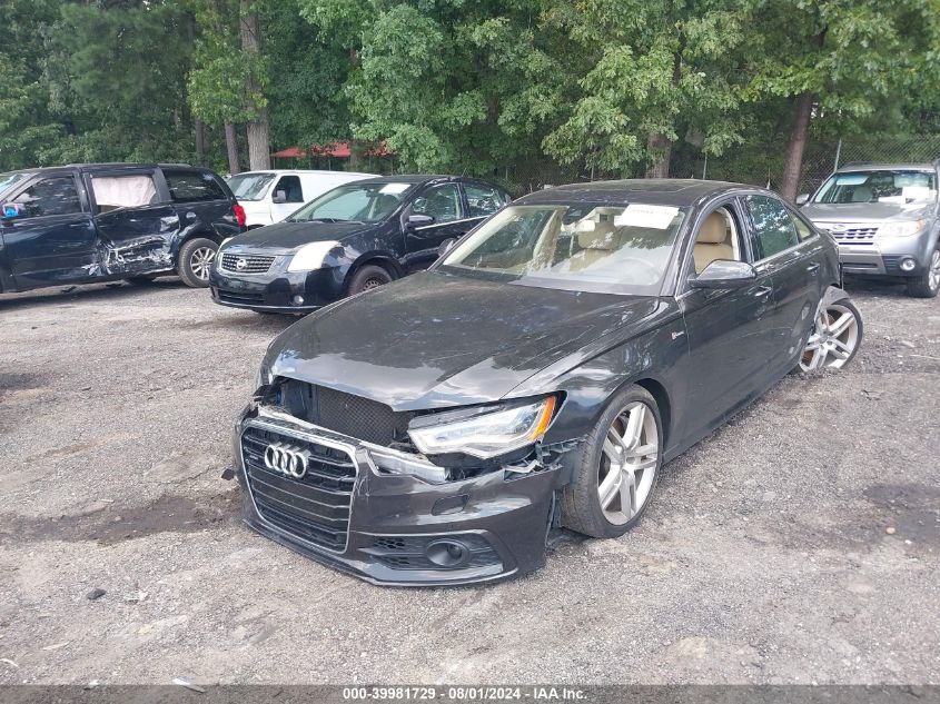 2015 AUDI A6 3.0T PREMIUM PLUS - WAUHGAFC7FN019224