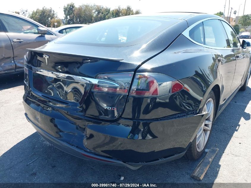 2015 Tesla Model S 70D/85D/P85D VIN: 5YJSA1S22FF087615 Lot: 39981740