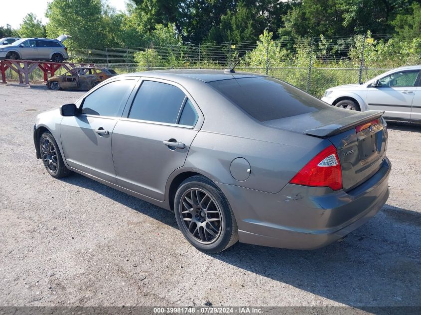 2011 Ford Fusion Se VIN: 3FAHP0HG5BR139386 Lot: 39981748