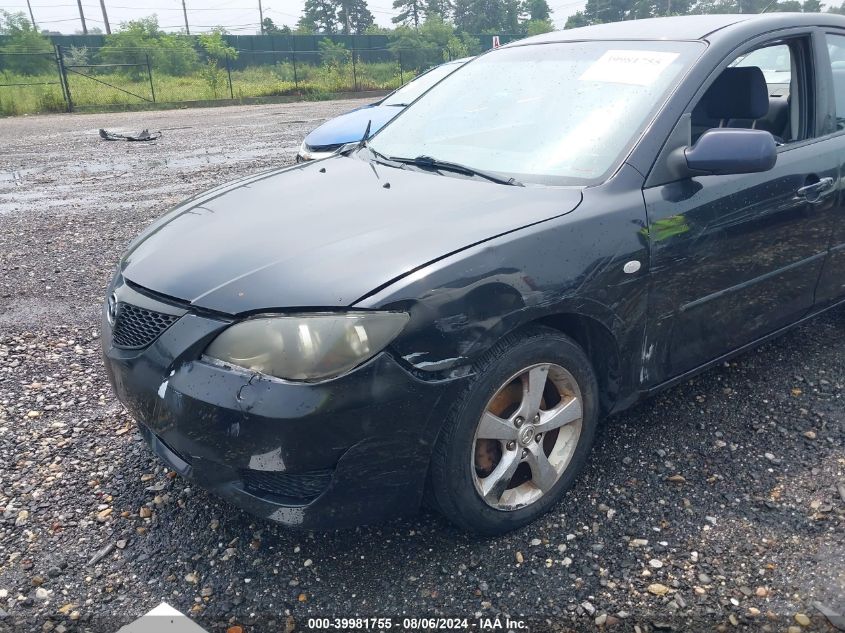 2005 Mazda Mazda3 I VIN: JM1BK12F351342716 Lot: 39981755