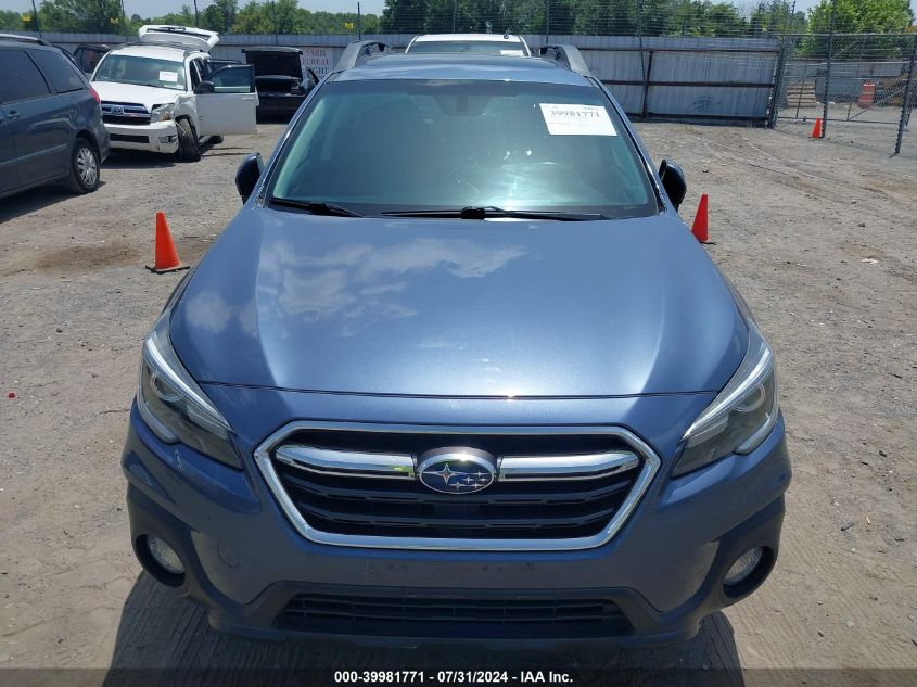 2018 Subaru Outback 2.5I Limited VIN: 4S4BSANC3J3260514 Lot: 39981771