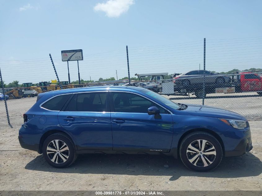 2019 Subaru Outback 2.5I Limited VIN: 4S4BSANC0K3386072 Lot: 39981775