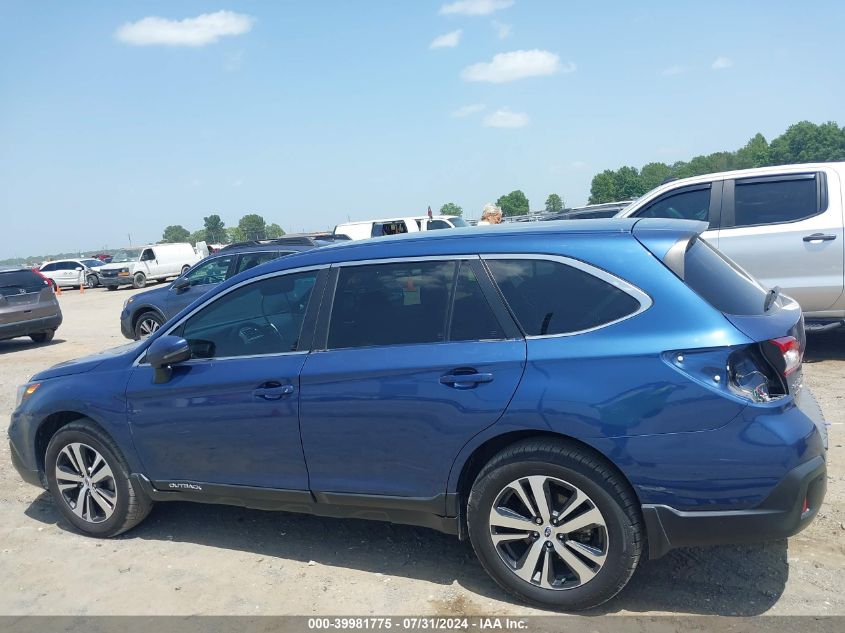 2019 Subaru Outback 2.5I Limited VIN: 4S4BSANC0K3386072 Lot: 39981775