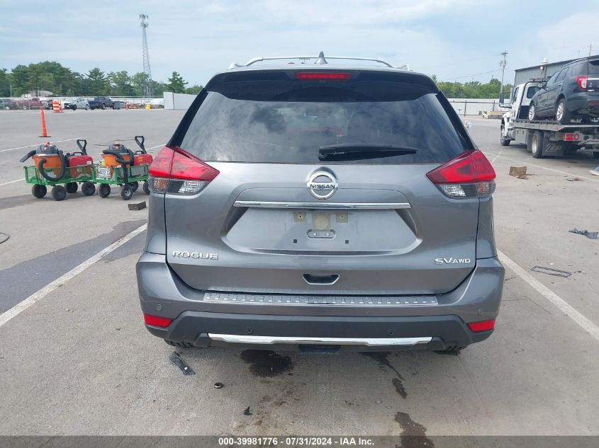 2019 Nissan Rogue Sv VIN: JN8AT2MVXKW399520 Lot: 39981776