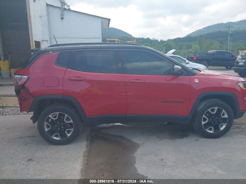 2018 Jeep Compass Trailhawk 4X4 VIN: 3C4NJDDB4JT199256 Lot: 39981816