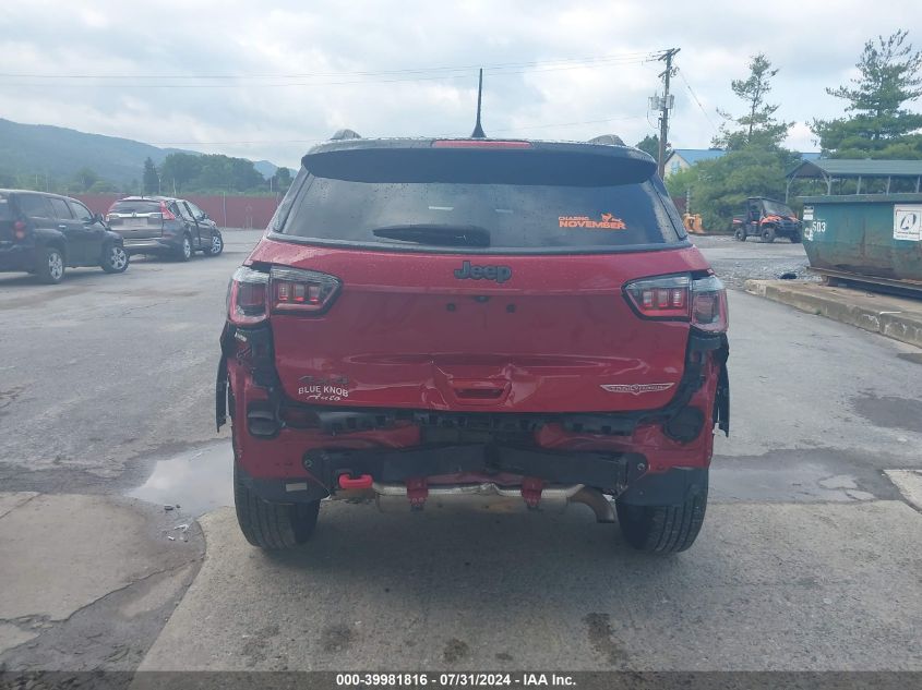 2018 Jeep Compass Trailhawk 4X4 VIN: 3C4NJDDB4JT199256 Lot: 39981816