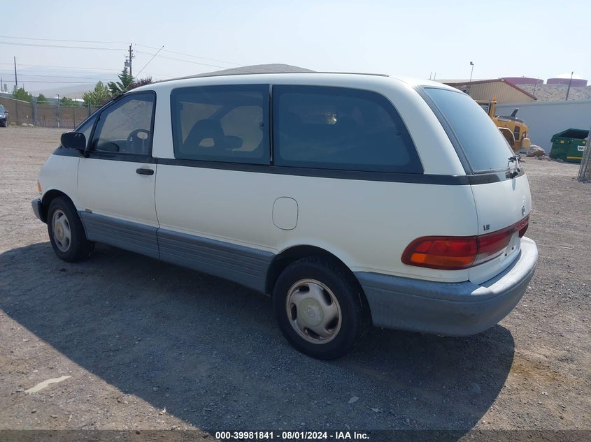 1991 Toyota Previa Le VIN: JT3AC22S7M0006524 Lot: 39981841