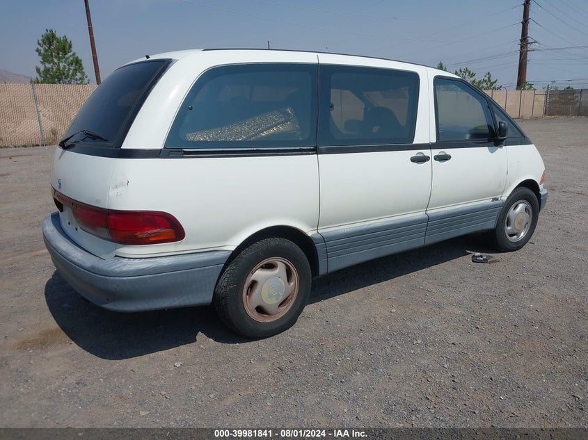 1991 Toyota Previa Le VIN: JT3AC22S7M0006524 Lot: 39981841