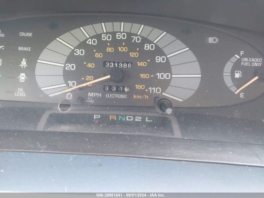 1991 Toyota Previa Le VIN: JT3AC22S7M0006524 Lot: 39981841