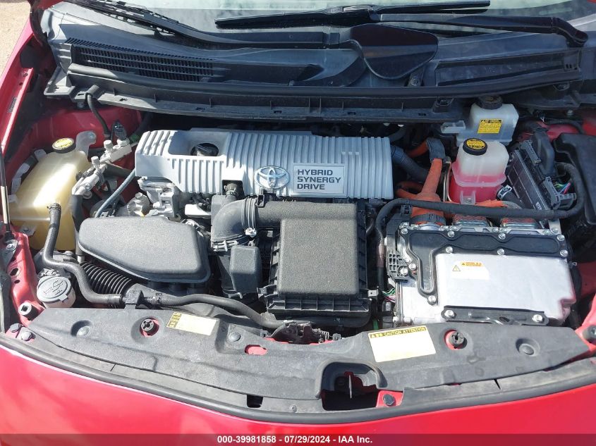 2010 Toyota Prius Ii VIN: JTDKN3DU8A0126858 Lot: 39981858