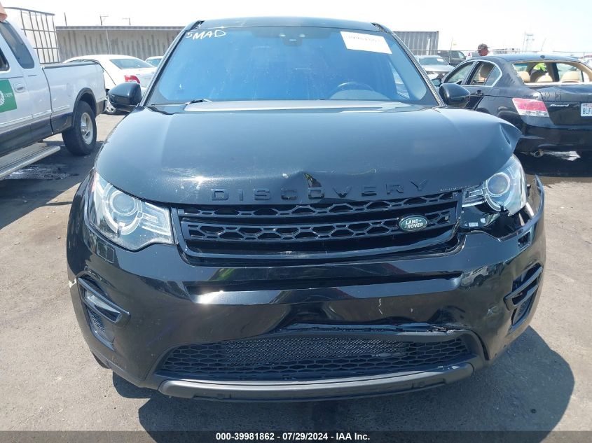 2016 Land Rover Discovery Sport Hse VIN: SALCR2BG8GH545943 Lot: 39981862