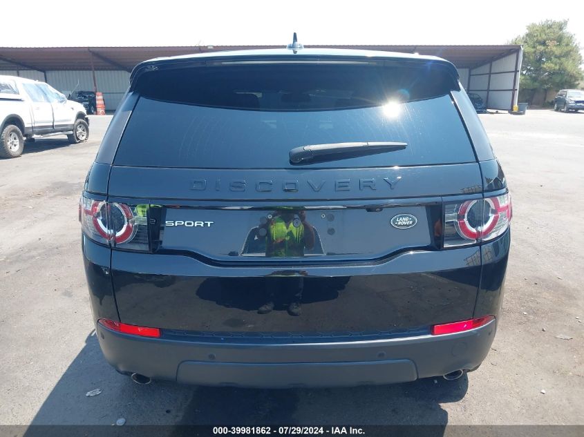 2016 Land Rover Discovery Sport Hse VIN: SALCR2BG8GH545943 Lot: 39981862