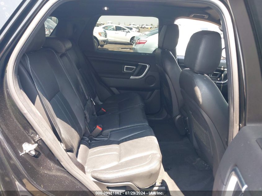 2016 Land Rover Discovery Sport Hse VIN: SALCR2BG8GH545943 Lot: 39981862