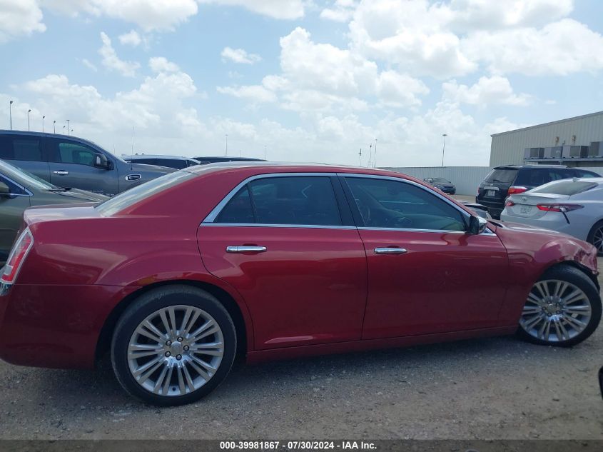 2012 Chrysler 300C VIN: 2C3CCAET4CH273850 Lot: 39981867