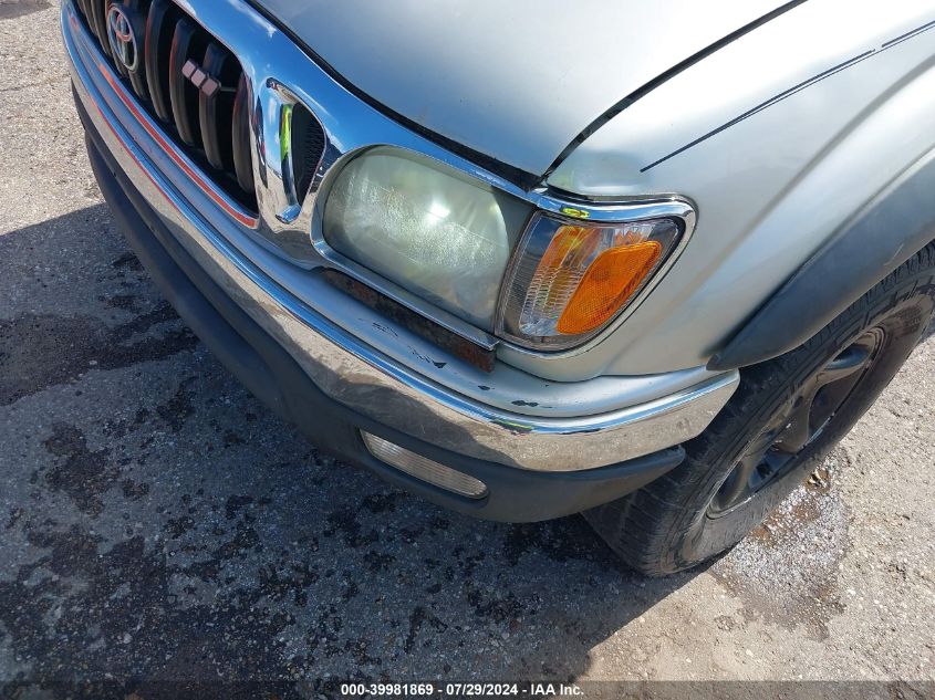 2002 Toyota Tacoma Double Cab Prerunner VIN: 5TEGN92N02Z079959 Lot: 39981869