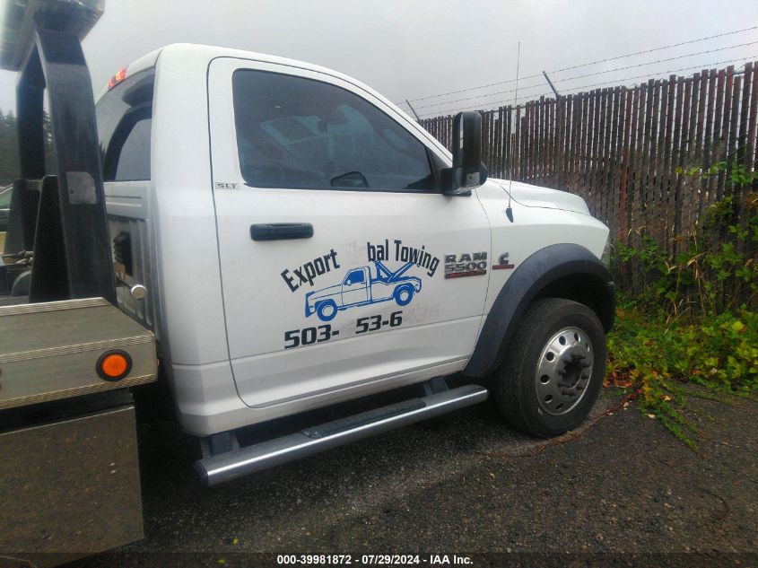 2018 Ram 5500 Chassis Tradesman/Slt VIN: 3C7WRMDL1JG115671 Lot: 39981872