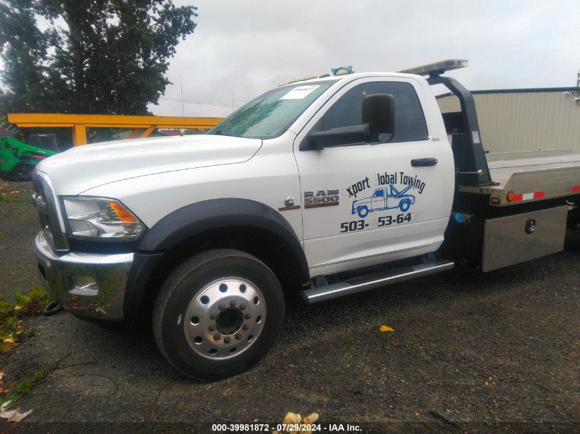 2018 Ram 5500 Chassis Tradesman/Slt VIN: 3C7WRMDL1JG115671 Lot: 39981872
