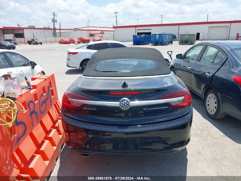 2016 Buick Cascada Premium VIN: W04WT3N59GG146092 Lot: 39981876