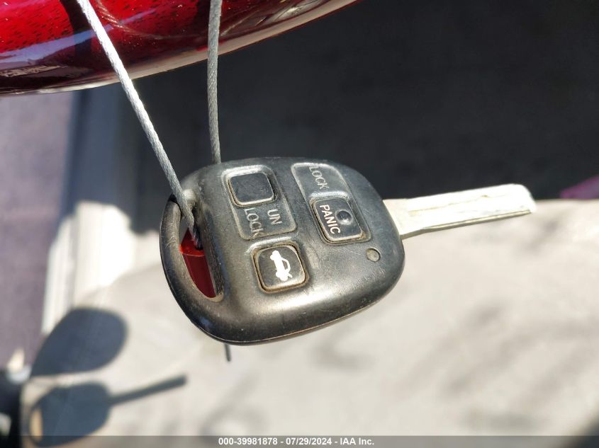 2004 Lexus Es 330 VIN: JTHBA30G840007710 Lot: 39981878