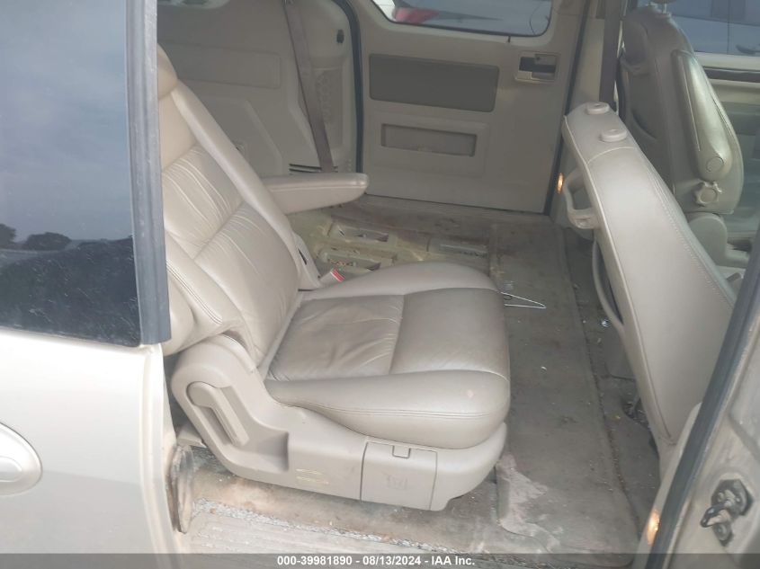 2007 Ford Freestar Sel VIN: 2FMZA52267BA04932 Lot: 39981890